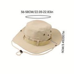 Outdoor Spring Summer Sun Hat Fishing Camping Big Edge Fisherman Hat