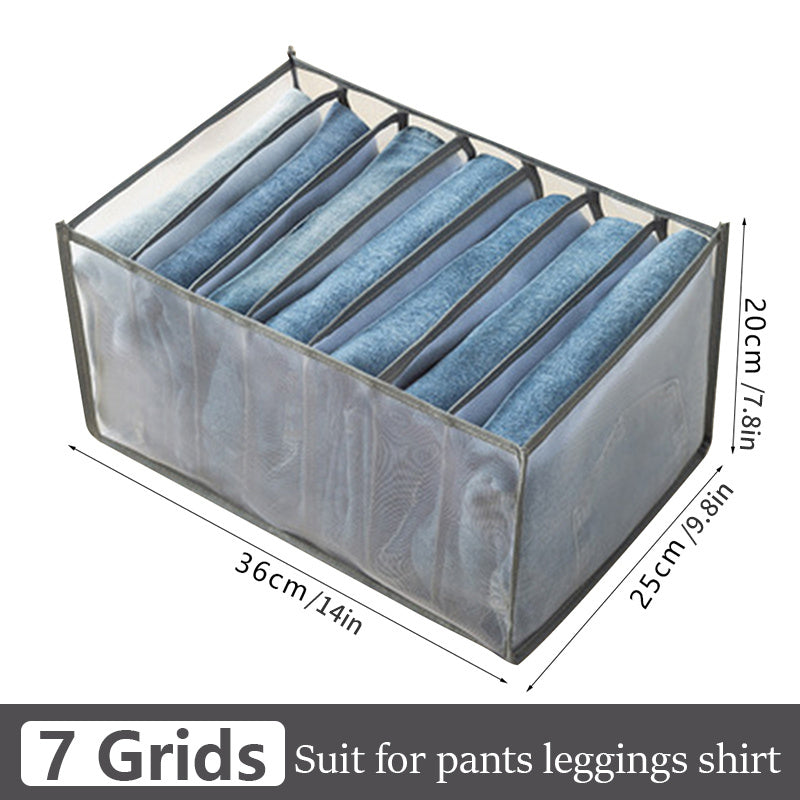 Jeans Storage Box Underwear Socks T shirt Pants Storage Box