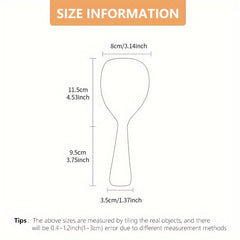 Silicone Standing Rice Spoon with Bear Claw Pattern