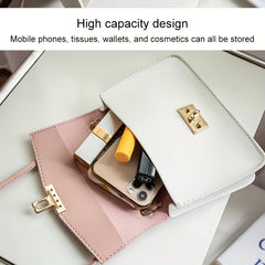 Girls Square Shoulder Bag Casual Handbag Versatile Diagonal Bag