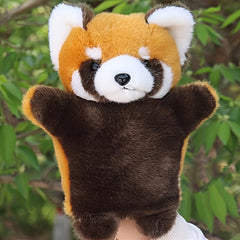 Funny Raccoon Hand Puppets Plush Toys for Storytelling