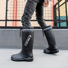 Men's Waterproof Rain Boots Lightweight Garden Shoes