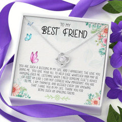 Love Knot Necklace Bff Birthday Gift Jewelry Gift