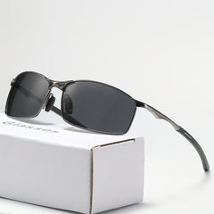 Men's Business Sunglasses UV400 Outdoor Riding Fishing Glasses