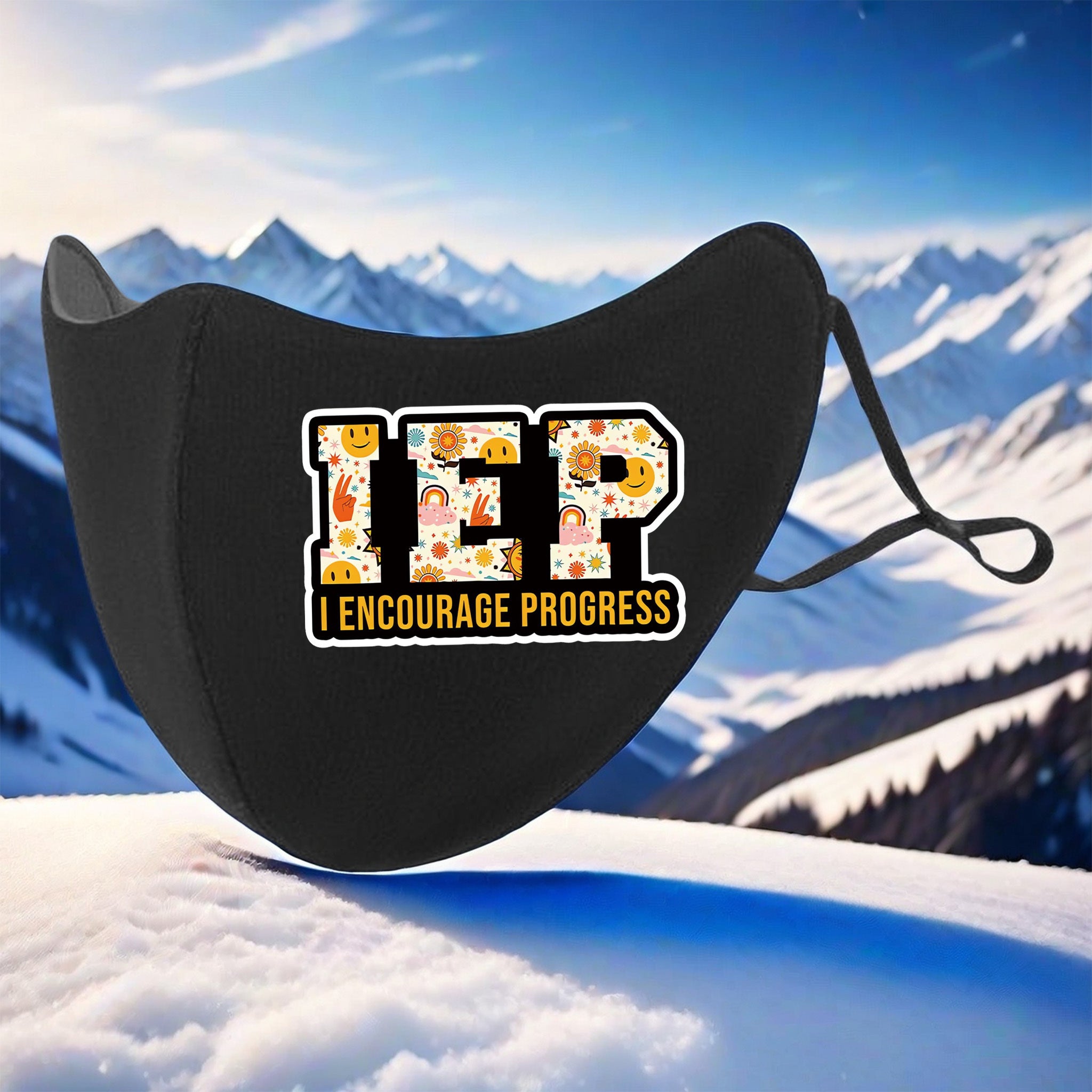 3D Printed Fleece Lined Face Mask for Men