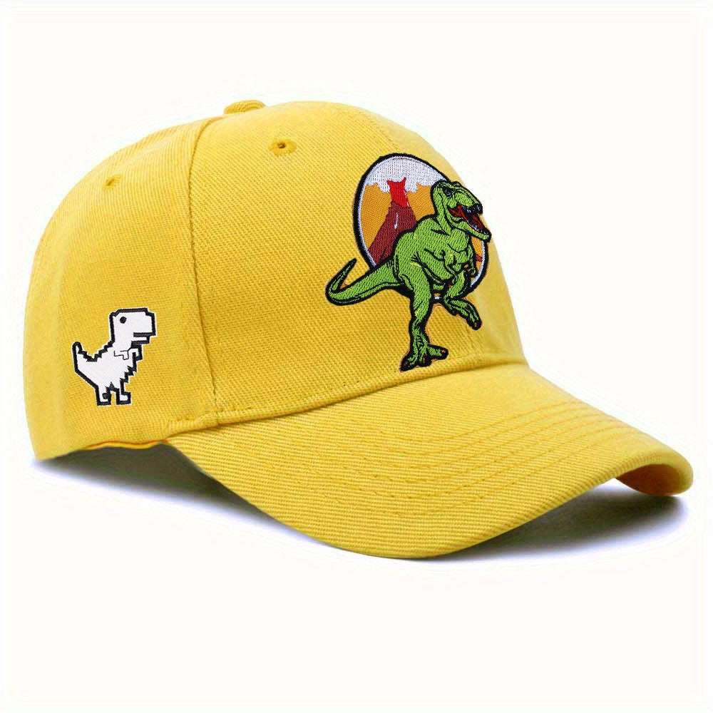 T-Rex Embroidery Summer Baseball Cap Multicolor Hat