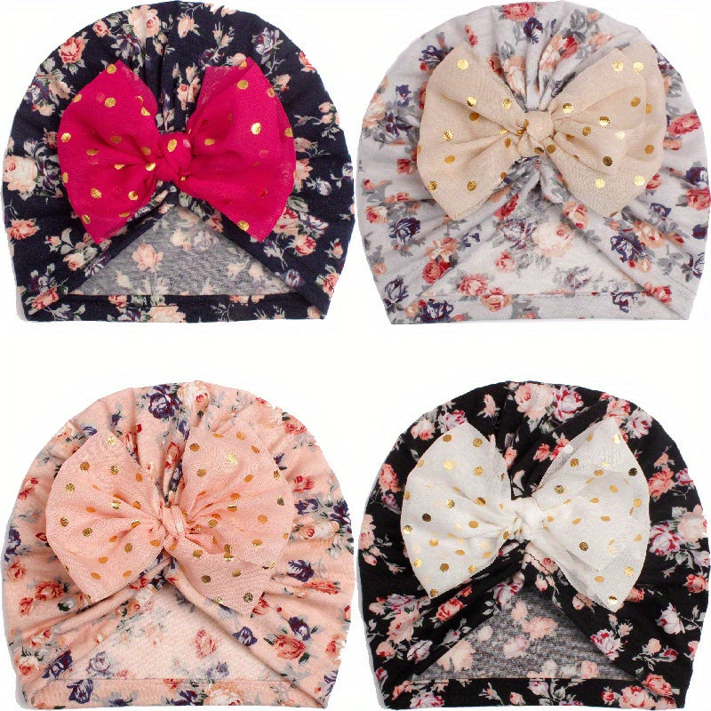 Baby Holiday Lightweight Bow Hat For Baby Boy Baby Girl