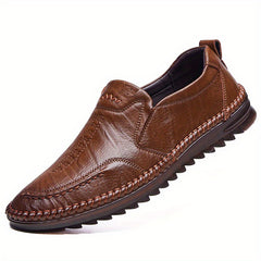 Men's Microfiber Non Slip Loafer Shoes