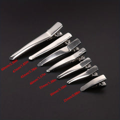 20pcs Metal Tie Clips Hairpins Headwear Jewelry DIY Accessories Size 2 3 4
