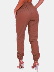 Casual Sporty Drawstring Joggers Pants for Women