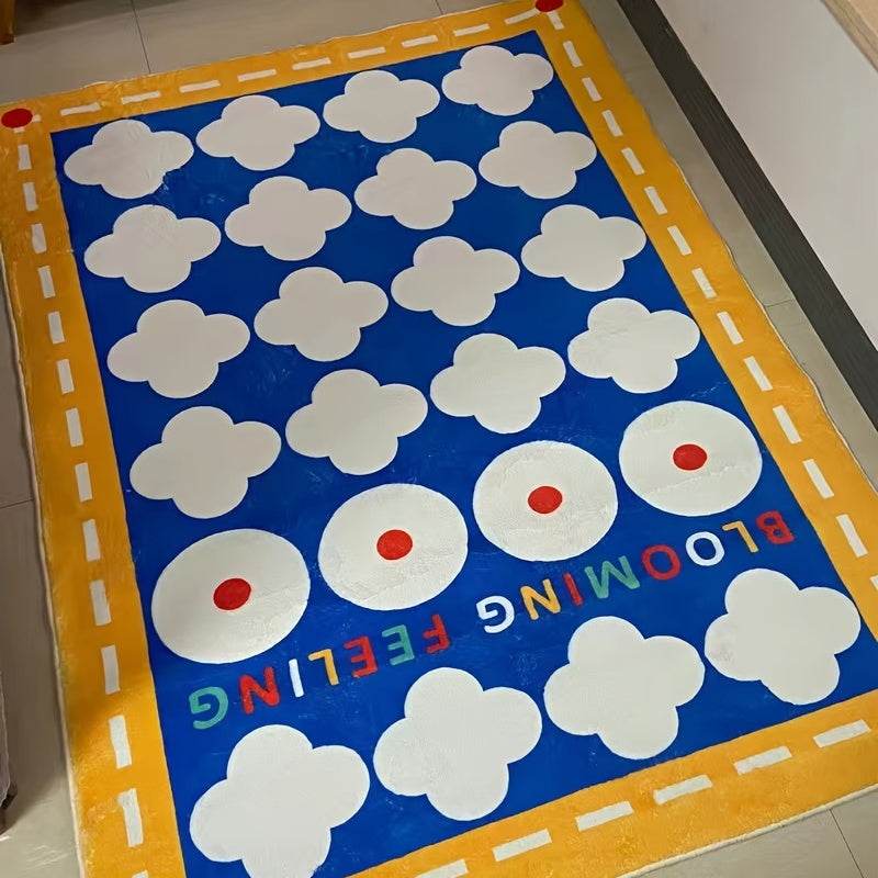 Vintage Rug Soft Comfortable Modern Area Rug