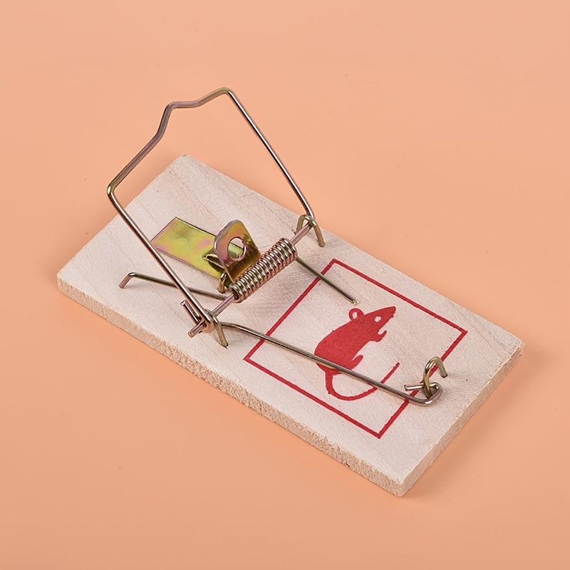 Wooden Mouse Trap Reusable Rat Trap Home Garden