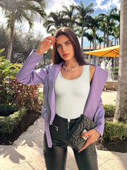 Ribbed Sleeveless Bodysuit Round Neck Sports Romper