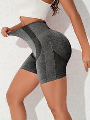 High Waist Multicolor Yoga Shorts 3 Piece Set