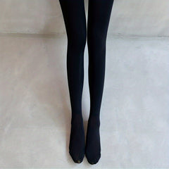 Women's High Waisted Thermal Pantyhose Slim Fit Leggings
