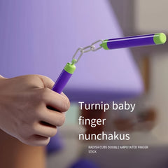 Portable Finger Nunchuck Toy for Outdoor Fun