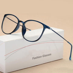 Vintage Square Frame Optical Glasses Artistic Myopia Glasses
