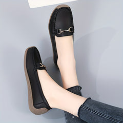 Women's Comfy Loafers Soft Sole Shoes Casual Slip On Walking Flats