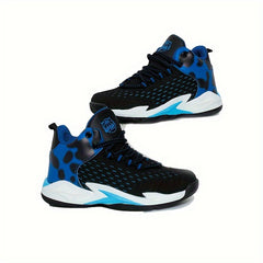 Boy's Basketball Shoes Non Slip Sneakers For Kids Outdoor Activities