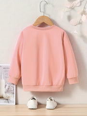 Girls Butterfly Crew Neck Sweatshirt Spring Fall Christmas Gift