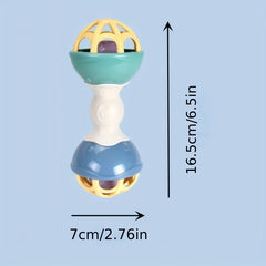 Soft Glue Fun Ringing Bell Fitness Ball for Infants - Dental Teether Toy