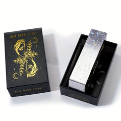 Moon Crescent Tarot Cover - Unveil Night Sky Secrets