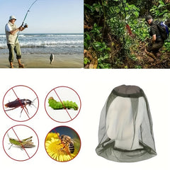 2pcs Mosquito Net Headgear & Insect Net Hat - Fly & Wasp Prevention