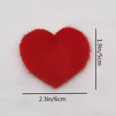 8pcs Sweet Love Hair Clips Girls Side Clip Hair Accessories