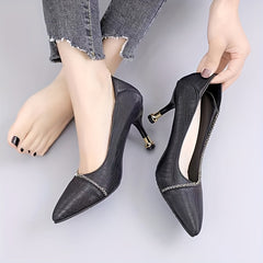 Sexy Stiletto Heels Comfort Slip On Pumps Women's Heels
