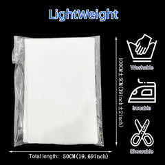 Iron On Fusible Fleece Interfacing 39x72 inch Non-Woven Batting