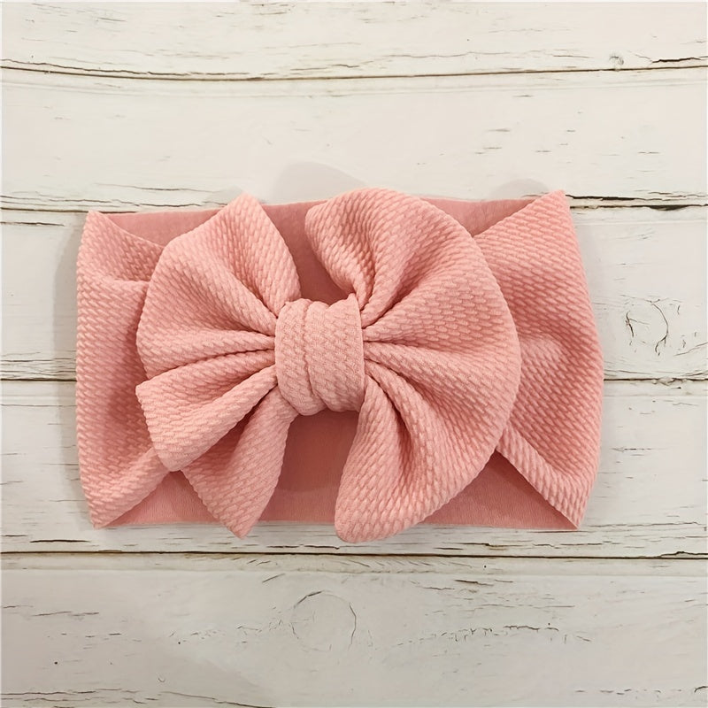 Cute Baby Girls Big Bow Knot Headband Soft Hair Accessories