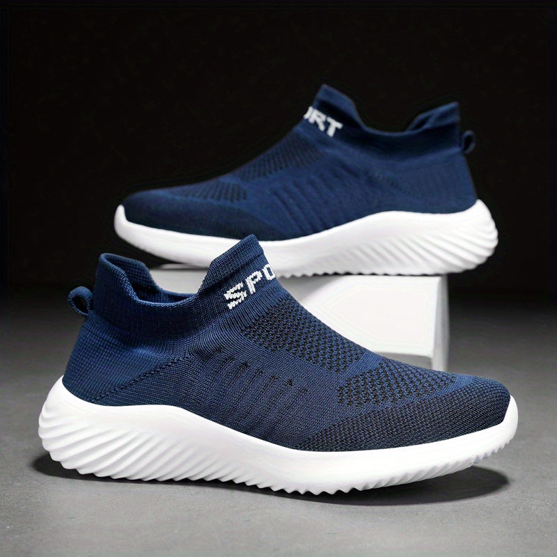 Men's Slip-On Sock Sneakers Lightweight Athletic Shoes