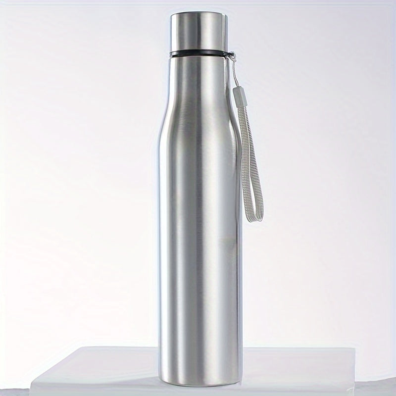 750ml 1000ml Leakproof Sports Water Bottle Stainless Steel Cup Handle