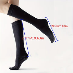 Non Slip Thermal Yoga Socks with Five Toe for Pilates Barre Ballet