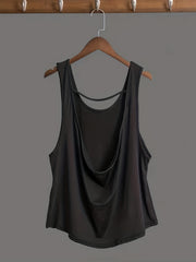 Breathable Backless Women's Sports Top