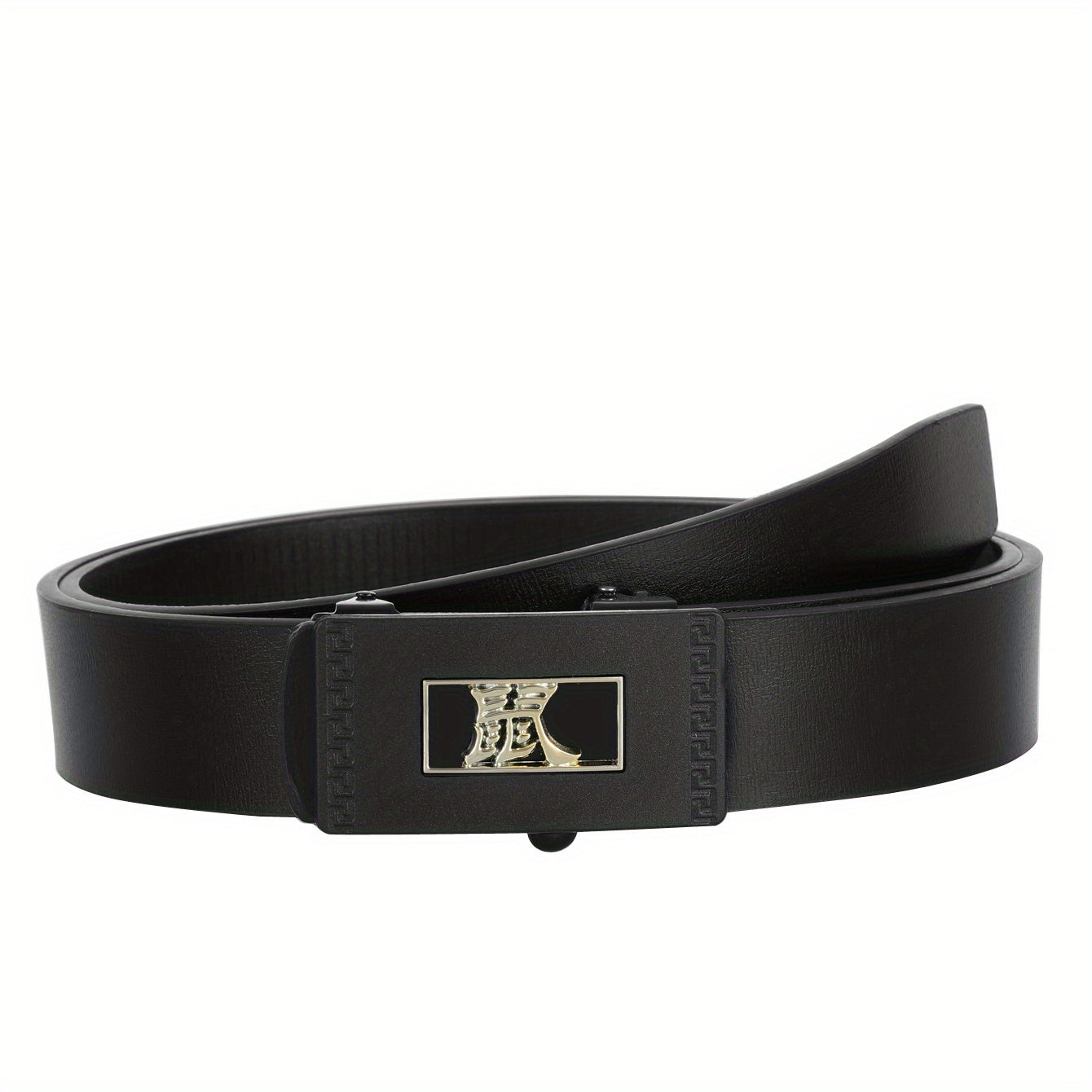 Men's Chinese Animal Pattern Business Belt