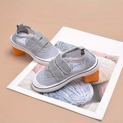 Baby Girls Mesh Sneakers Lightweight Non Slip Walking Shoes