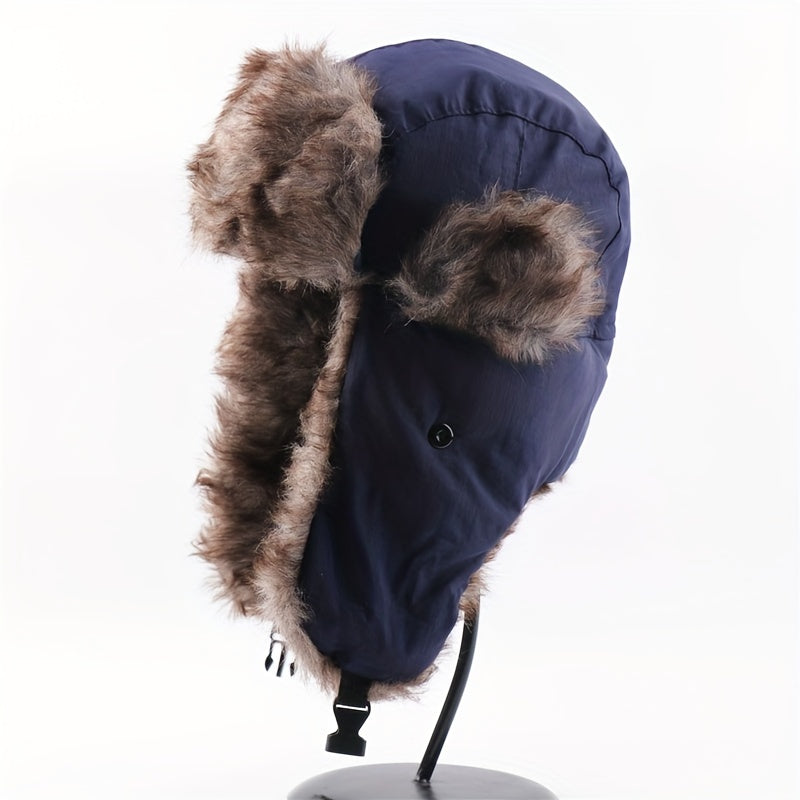 Winter Plus Velvet Ear Protection Knitted Hat