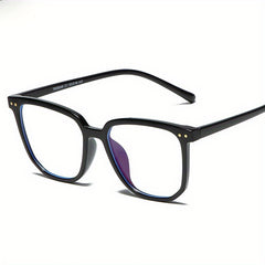 Anti Light Glasses Oval Bare Frame Large Frame Thin Frame Glasses Frame Male