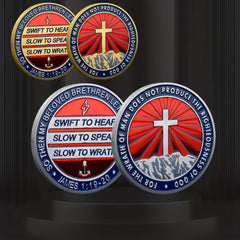 Bible Memory Verse Challenge Coin for Kids - Perfect Gift for Boys & Girls