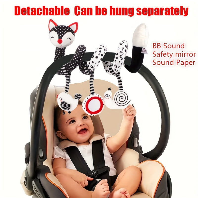 Fox Bed Hanging Stroller Pendant Plush Toy