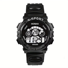 Kids Electronic Watch Sports Middle School Students Watch