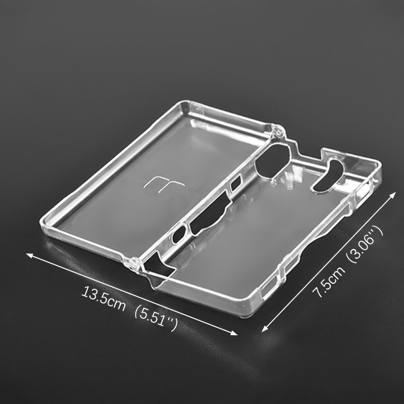 1pc Transparent Game Case Replacement Case Screen Lens