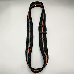 Striped Belt Double Pin Buckle Heavy Duty Belt