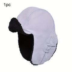 Winter Trapper Hat Thickened Velvet for Men & Women Outdoor Ski Hat