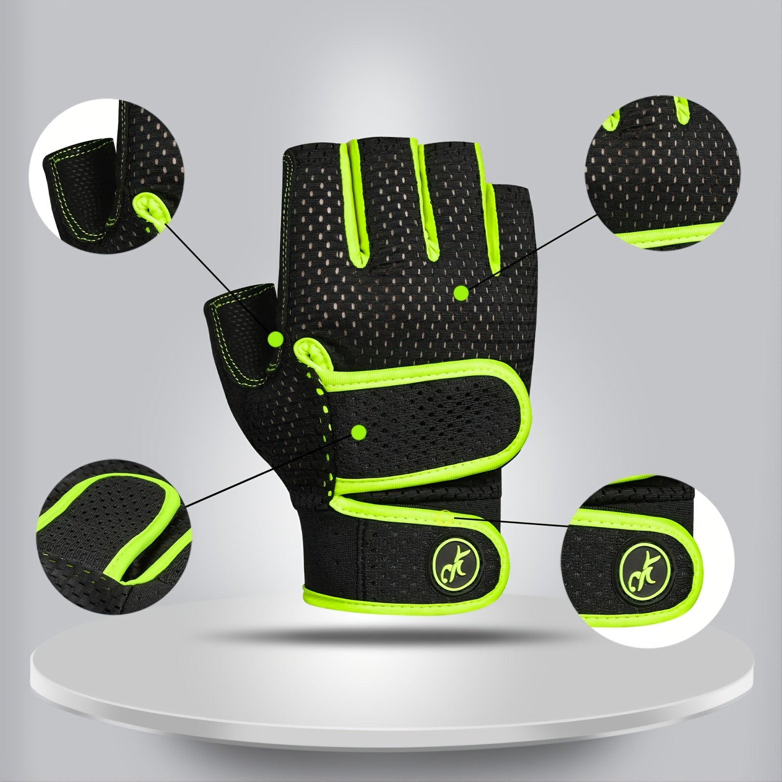 MOREOK Gym Workout Gloves for Gym & Outdoors