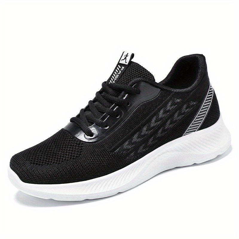 Women's Breathable Knit Sneakers Casual Lace Up Lightweight Sport Shoes