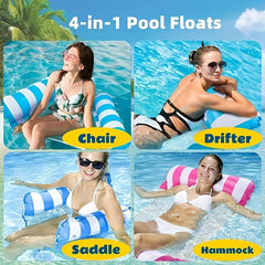 Summer Inflatable Floating Bed Water Lounge for Pool Beach