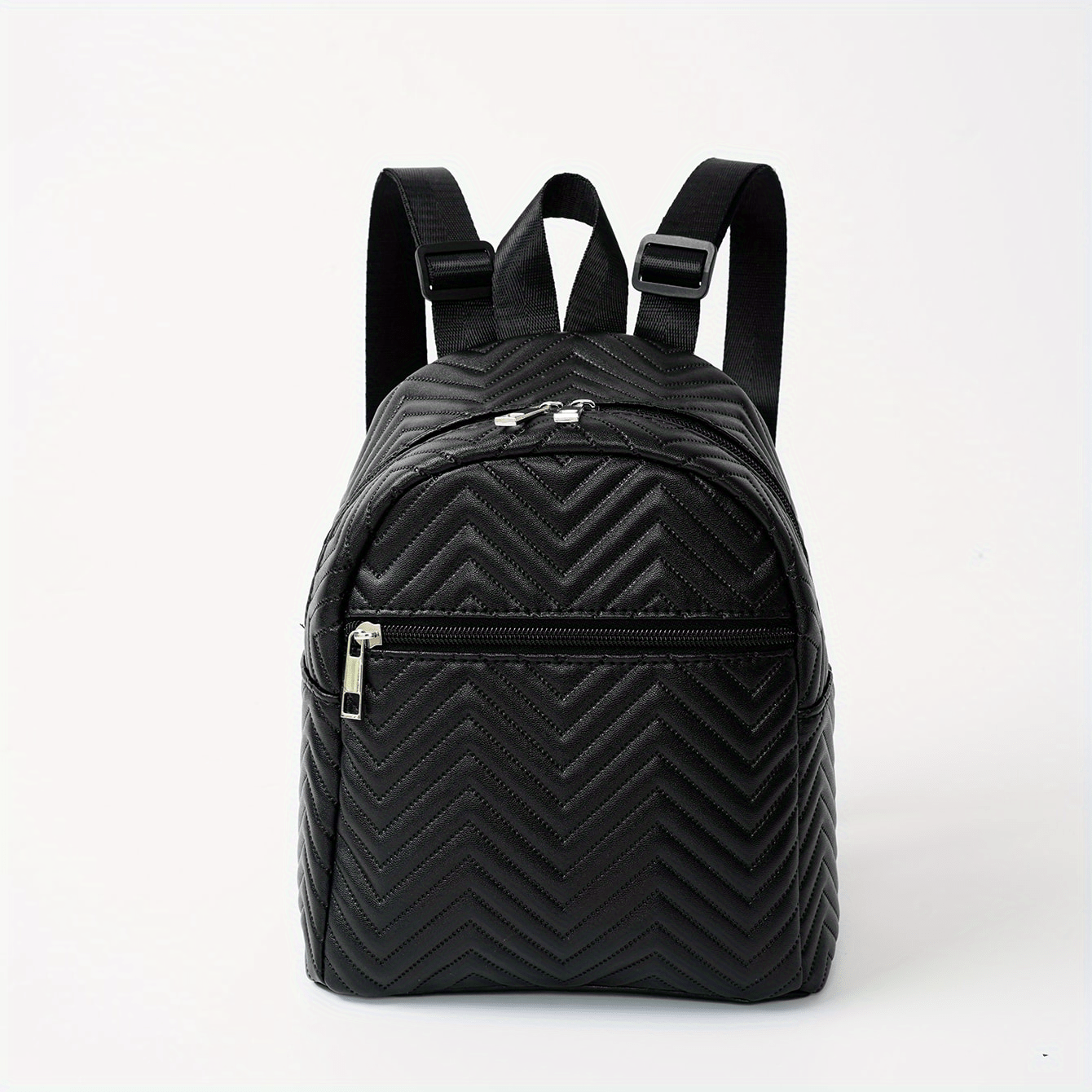 Mini Chevron Kids Backpack Large Capacity Outdoor Double Shoulder Bag