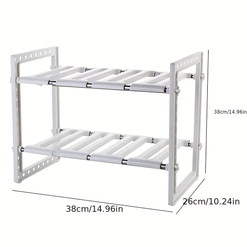 Extendable Stainless Steel Kitchen Sink Storage Rack